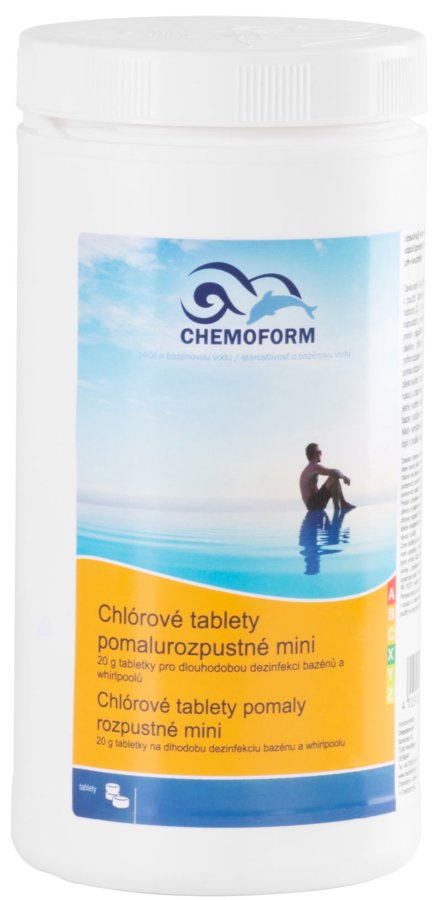 Chemoform 3601 Tablety 20 g, chlórové, pomalorozpustné, 1 kg
