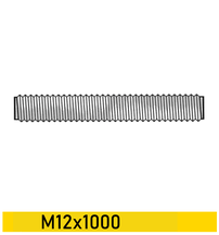 Závitová tyč M12x1000 - Tvrdosť 8,8