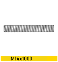 Závitová tyč M14x1000 - Tvrdosť 8,8