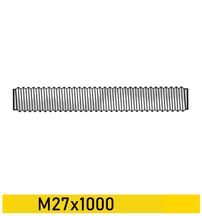 Závitová tyč M27x1000 - Tvrdosť 8,8